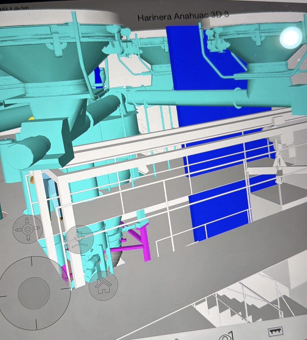 Ingeniería — modelo 3D estructural